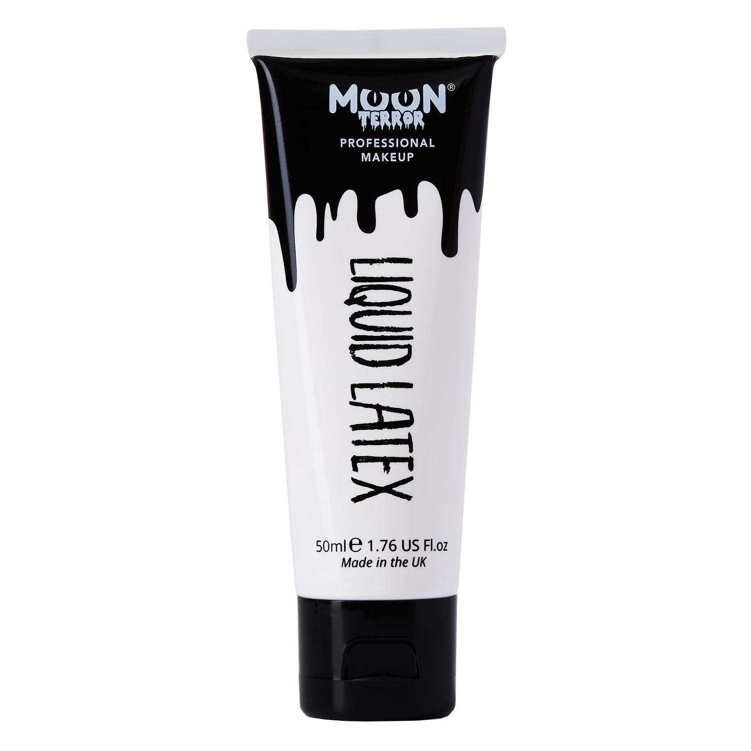 Moon Terror - Pro FX Liquid Latex - 1.69fl oz - SFX Make up for Halloween, Works with Fake Blood &amp; Face Paint - Special Effects Make up