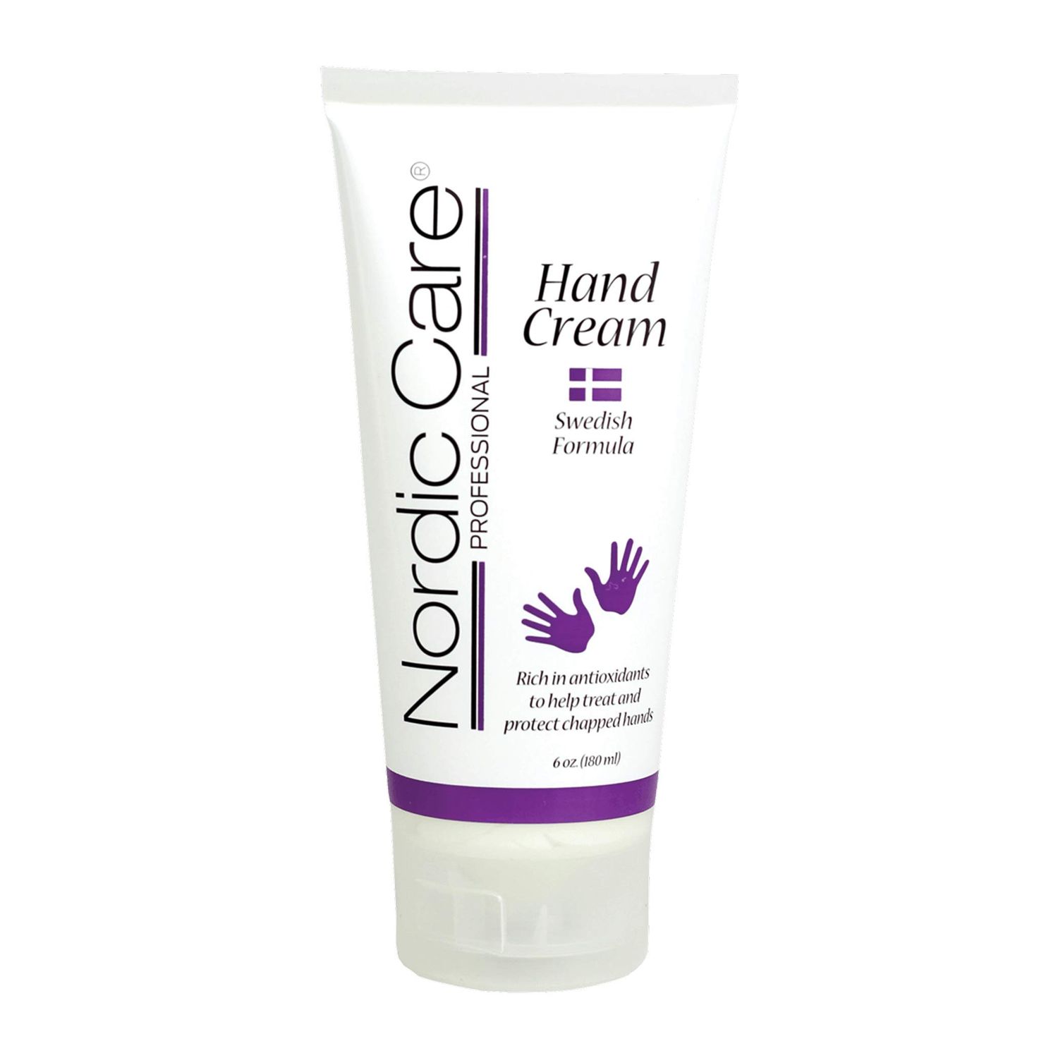 Nordic Care Hand Cream, 6 oz. | Shea Butter Hand Lotion for Dry Hands and Cracked Skin | Paraben &amp; Lanolin-free | Essential Oils, Vitamin A &amp; E, Squalane &amp; Lavender