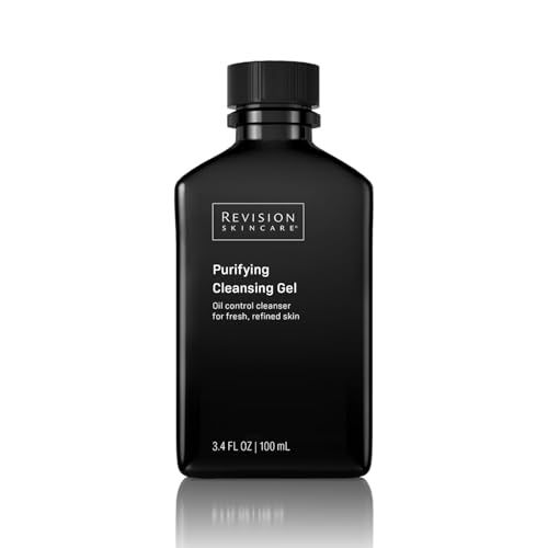 Revision Skincare Purifying Cleansing Gel with Salicylic Acid, Concentrated Exfoliating Daily Face Wash for Oily Skin, 3.4 Ounces