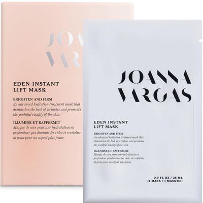 Joanna Vargas Eden Instant Face Lift Facial Masks - Anti Aging Sheet Mask - Skin Firming Face Sheet Mask - Hydrating Sheet Mask for Glowing Skin - Premium Face Mask Skin Care with Hyaluronic Acid 1pc