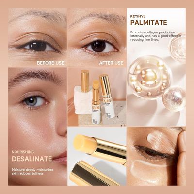 VSTYLE Retinol Eye Stick, Eye Cream Balm Body Moisturizing Lip Blam Stick Neck Cream Portable Eye Skin Stick Anti-Wrinkle Removing Dark Circles Fine Line Moisturizing for Women Man Daily Eye Skin Care