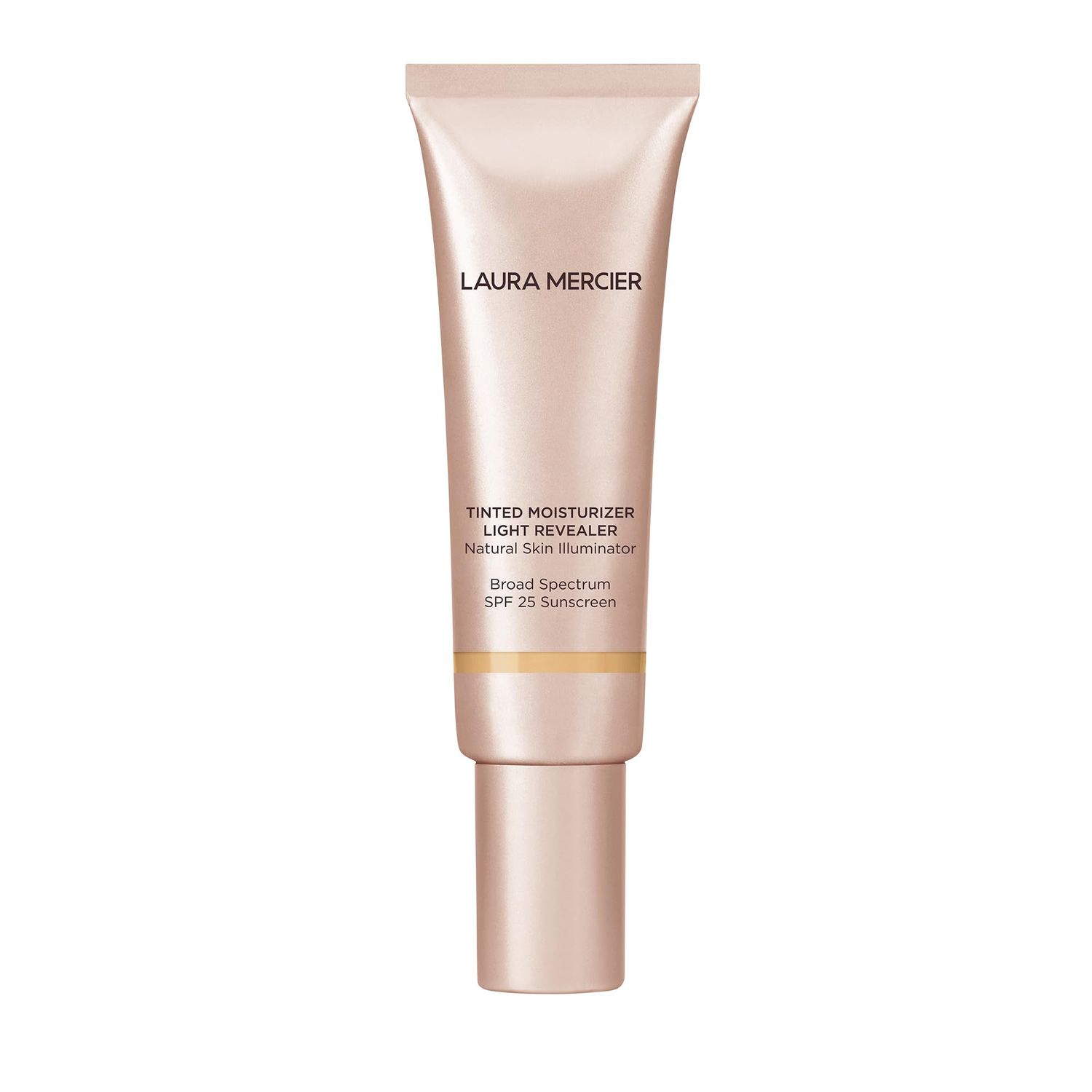 Laura Mercier Tinted Moisturizer Light Revealer Natural Skin Illuminator with SPF 25: All Day Hydration, Ultra-Sheer Coverage, Luminous &amp; Radiant Finish, Skin Tint, Natural