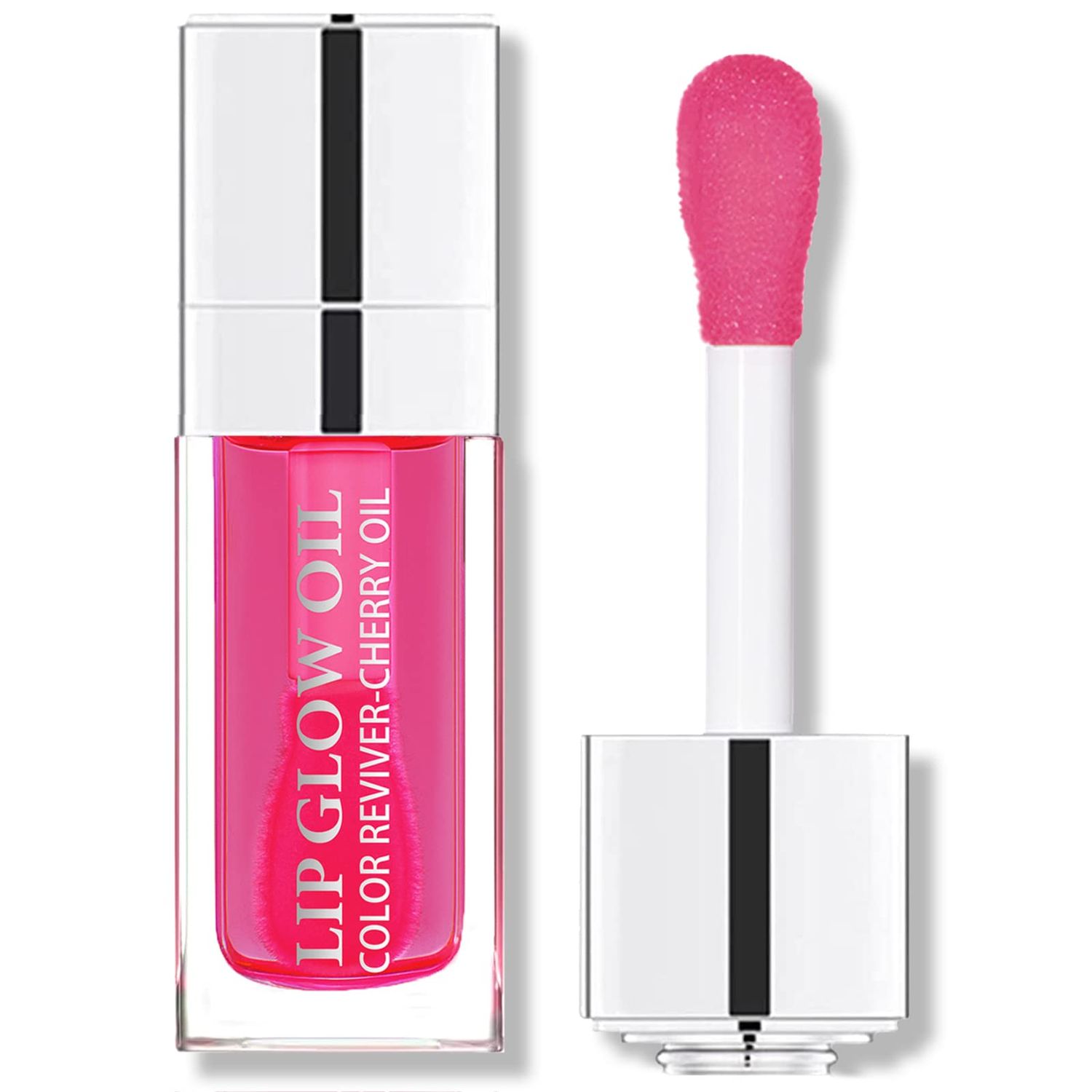Hydrating Plumping Lip Oil Lip Gloss Lip Balm Lip Care Transparent Toot Lip Oil, Tinted Sheer Color Liquid Lip Oil Moisturizing Lip Oil, Non-Sticky Nourishing Repairing Lip Care Products(RASPBERRY)