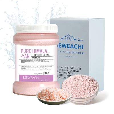 MEWEACHI Jelly Mask For Facials Professional,Spa facial mask Rubber Mask, Moisturizing&amp;Hydrating for Wrinkles&amp;Acne,23 Fl Oz Jar Face Mask SkinCare,Natural Gel Face Masks Facial Mask (Himalayan salt)
