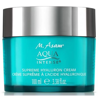 M. Asam Aqua Intense Supreme Hyaluron Creme (3.38 Fl Oz) - Face Cream With Hyaluronic Acid, Face Moisturizer Targets Fine Lines &amp; Wrinkles &amp; Provides Moisture, Facial Skin Care For All Skin Types