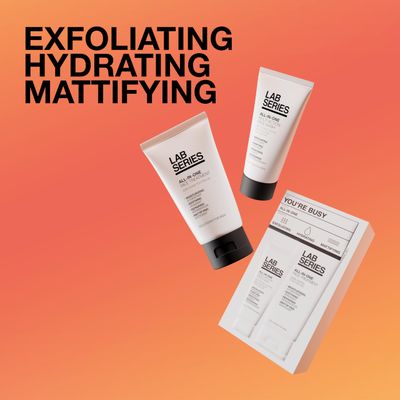 Lab Series All-In-One Men's Skincare Set - Essential Skincare Routine Includes Men's Face Wash - Men's Face Moisturizer