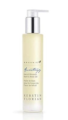 Kerstin Florian Organic Neroli Blossom Bath &amp; Body Oil | Nutrient Rich Moisturizer with Coconut and Jojoba Oil (3.4 fl oz)