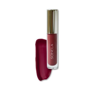 SONELA Your Best Self Peptide Light Natural Plump Lip Gloss - Red - Show Stopper