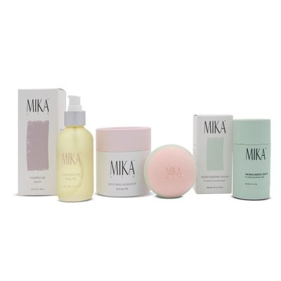 Pamper Me Bundle Body Oil Foot Balm Massage Ball | Beauty Kit with Organic Body Oil for Dry Skin Foot Balm for Dry Cracked Feet and Massage Ball | Clean Beauty, Vegan and Paraben Free