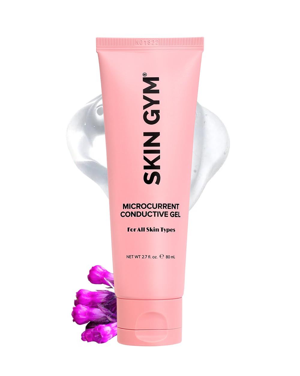 Skin Gym Microcurrent Conductive Gel for Face &amp; Body, Hydrating Gel for Microcurrent Devices, Enhances Skin Comfort &amp; Skincare Performance, 2.7 oz