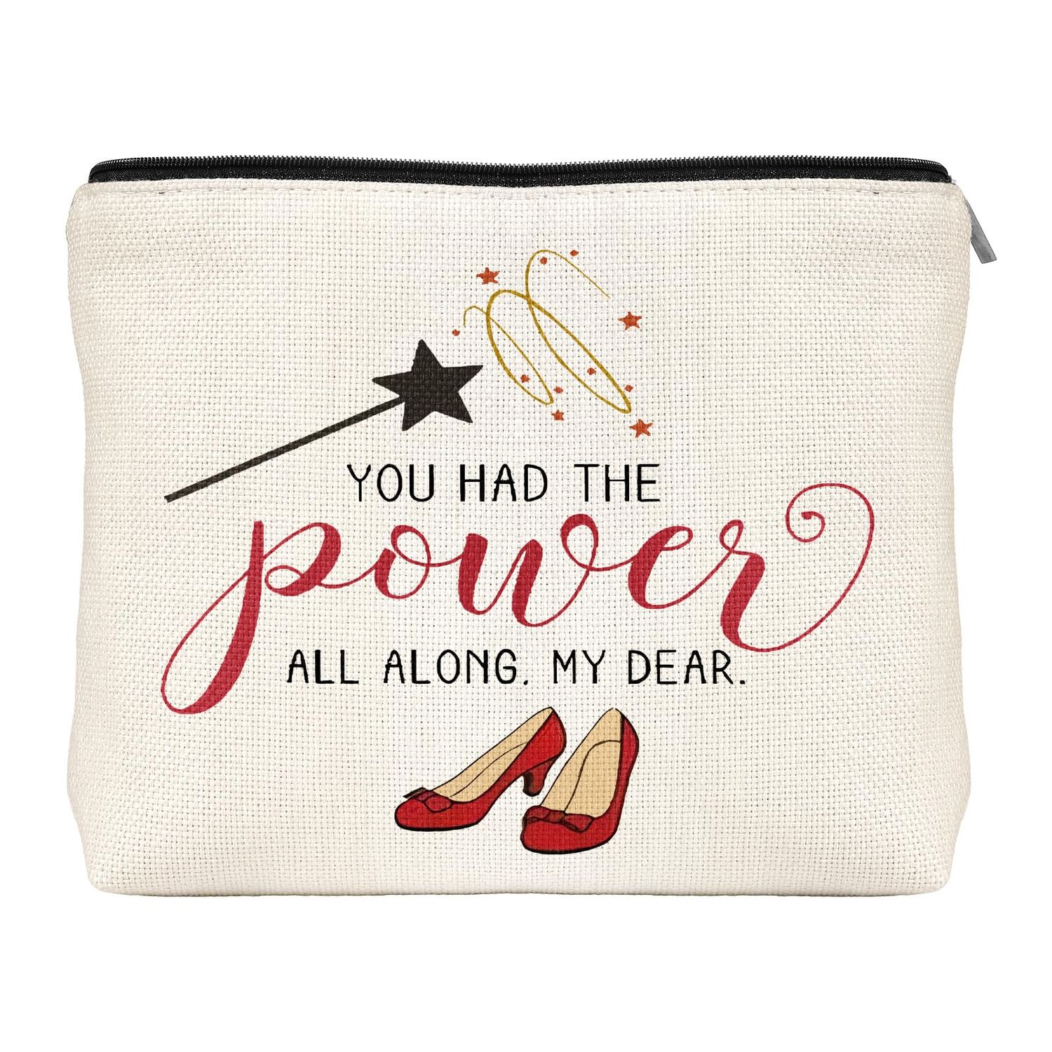 Jumkook You Had Power Makeup Bag Cute Trendy Stuff Essentials Reusable Durable Accessories Christmas Birthday Funny Travel Toiletry Waterproof Zipper Pouch Cosmetic Bag
