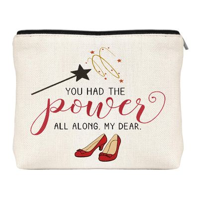 Jumkook You Had Power Makeup Bag Cute Trendy Stuff Essentials Reusable Durable Accessories Christmas Birthday Funny Travel Toiletry Waterproof Zipper Pouch Cosmetic Bag