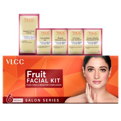 VLCC Professional Salon Series Fruit Facial Kit 5x10g