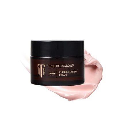 True Botanicals Chebula Extreme Cream | Anti-Aging Moisturizer w/Hyaluronic Acid | Treats Fine Lines &amp; Wrinkles | Dry &amp; Sensitive Skin | Dermatologist Tested, All Natural, Vegan | 1.7 oz | 50 ml