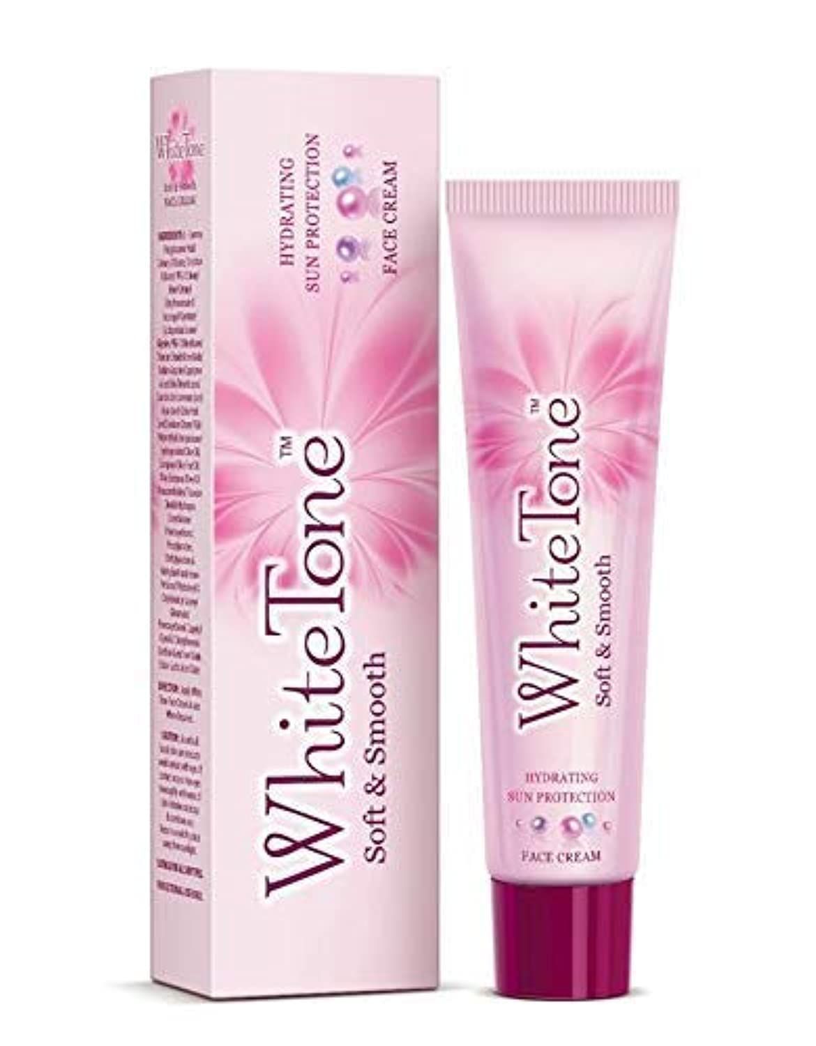 White Tone Soft &amp; Smooth Face Cream - 50gm (1.76oz)