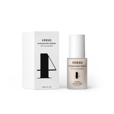 Verso Skin Care | Hydration Serum | Visibly Hydrating Face Serum for Youthful Skin | Face Care Made Easy (1 fl oz)