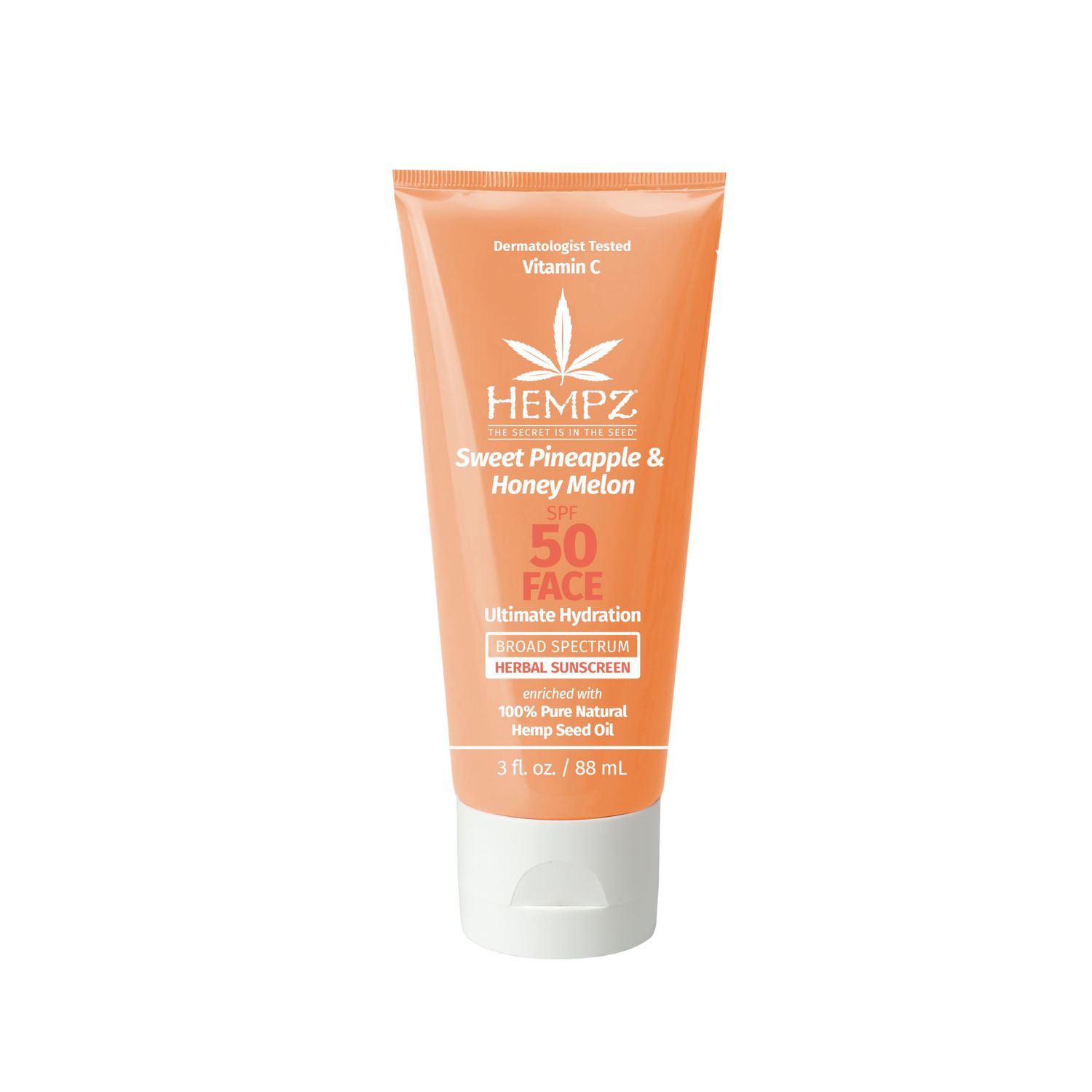 Sweet Pineapple &amp; Honey Melon Herbal Facial Sunscreen 3 oz. SPF 50