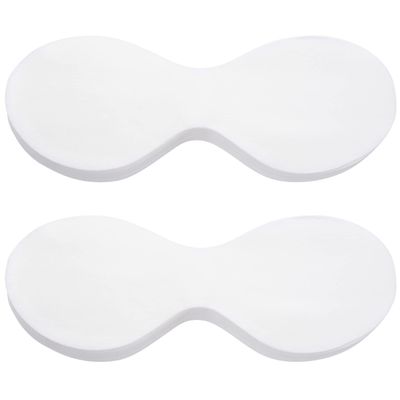 PAGOW 200 Sheets Disposable Non Woven Eye Care, Cotton Paper Facial Eye Pads Spa, DIY Clear Eye Mask Paper Beauty Sheets for Skincare Spa Wrap Moisture Retention