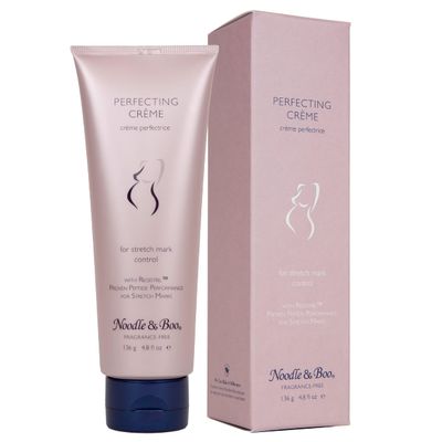 Noodle &amp; Boo Perfecting Crme, Pregnancy Skin Care Stretch Mark Cream Enriched With Cocoa Butter and Avocado Oil, 4.8 Fl. Oz.