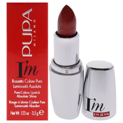 Pupa I Am Pure-Colour Lipstick - 409 Pink Declaration Milano for Women - 0.123 oz Lipstick