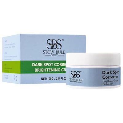 SBS STOW BULK SUPPLY Dark Spot Corrector Cream for Acne Marks, Sun Spots, Freckles &amp; Melasma - Dark Spot Remover for Face &amp; Body - For All Skin Types - 3.5 Fl Oz