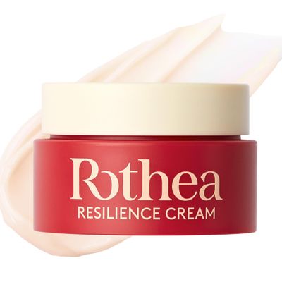 Rothea Resilience Cream - Face and Neck Cream, Moisturizer | Comprehensive Anti-Aging with Bakuchiol (Natural Retinol Alternative), Peptide, Mushroom Collagen, Anti-Wrinkle Clean Beauty, 0.5 oz