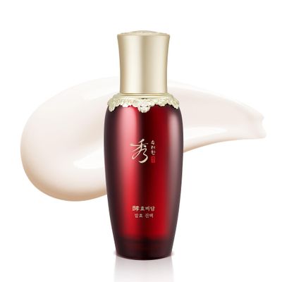 Sooryehan Hyobidam (Fermented Essence, 1.5fl oz) - Korean Skin Care. Rich, Creamy Serum for Reduced Wrinkles &amp; Deep Hydration. Wild Ginseng, Snow Fungus Extract.