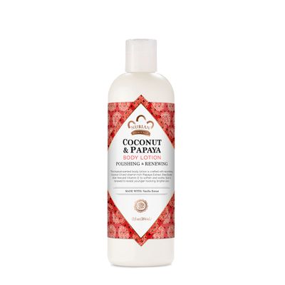 Nubian Heritage Body Lotion Coconut and Papaya For Dry Skin Paraben Free, 13 oz