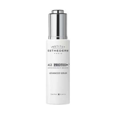 Institut Esthederm - Age Proteom Advanced Serum, Longevity Serum, Face Serum - Wrinkles, Firmness, Evenness, Radiance, Density. 30mL 1 FL.OZ
