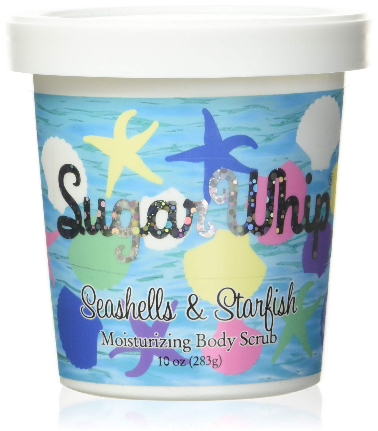 Primal Elements Sugar Whip Seashells and Starfish Body Scrub, 10 Ounce