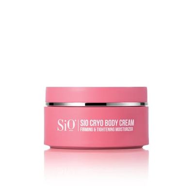 SiO Cryo Body Cream - Deeply Moisturizing, Anti-Aging Lotion Formulated For Multifunctional Full-Body Skin Contouring, Toning &amp; Smoothing With Premium Cryotherapy Ingredients 6.7 fl oz