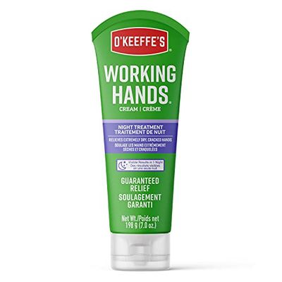 O&#39;Keeffe&#39;s Working Hands Night Treatment Hand Cream; 7 oz Tube; (Pack of 1)
