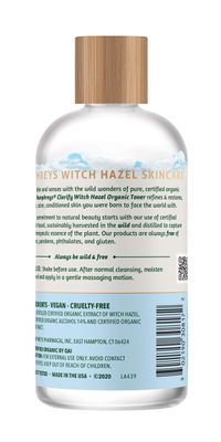 Humphreys Clarify Witch Hazel Organic Toner, Clear, 8 Oz ( Pack of 1)