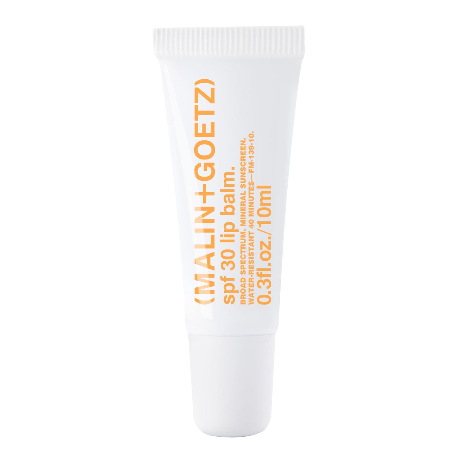Malin + Goetz SPF 30 Lip Balm, 0.3fl oz, 10ml - Water Resistant Lip Moisturizer, SPF Lip Balm, Sun Protection Lip Care Products, Sunscreen for Lips, Lip Treatment