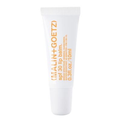 Malin + Goetz SPF 30 Lip Balm, 0.3fl oz, 10ml - Water Resistant Lip Moisturizer, SPF Lip Balm, Sun Protection Lip Care Products, Sunscreen for Lips, Lip Treatment