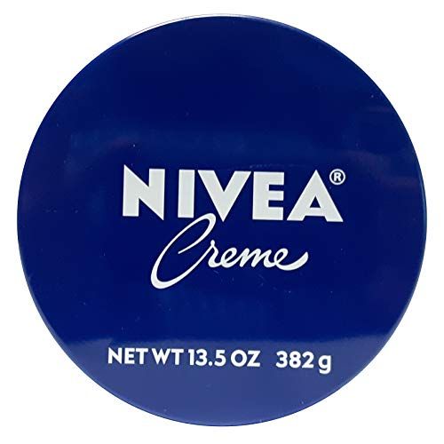 Nivea Creme Tin - 400ml Pack of 1, Whole Body Moisturizer for Acne-Prone Skin, Alcohol-Free &amp; Antiseptic