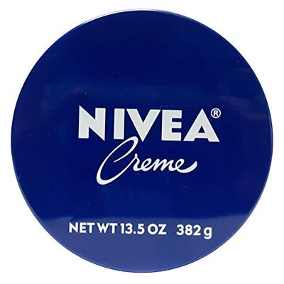 Nivea Creme Tin - 400ml Pack of 1, Whole Body Moisturizer for Acne-Prone Skin, Alcohol-Free &amp; Antiseptic