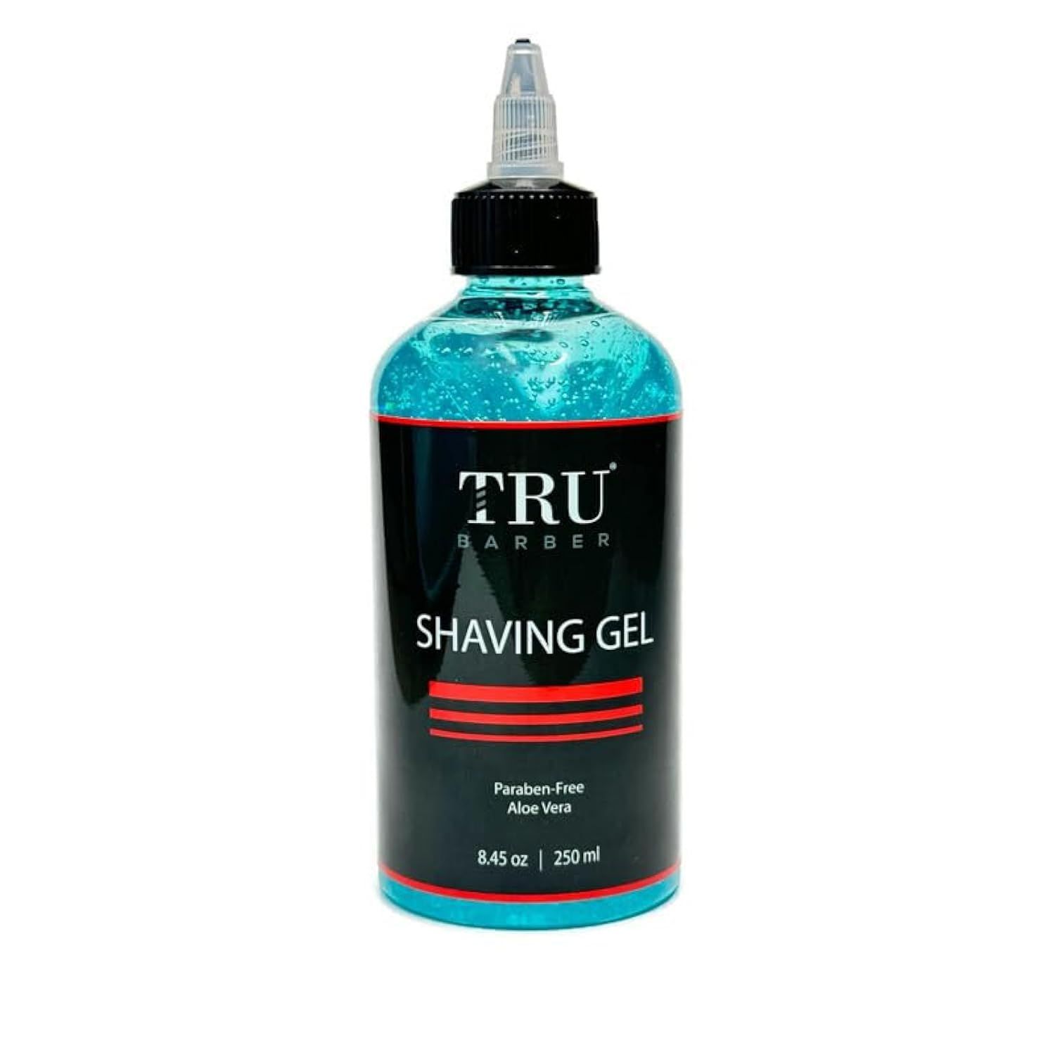 TRU BARBER Shaving Gel for Men, Straight razor shave, Perfect edging and smooth shaving