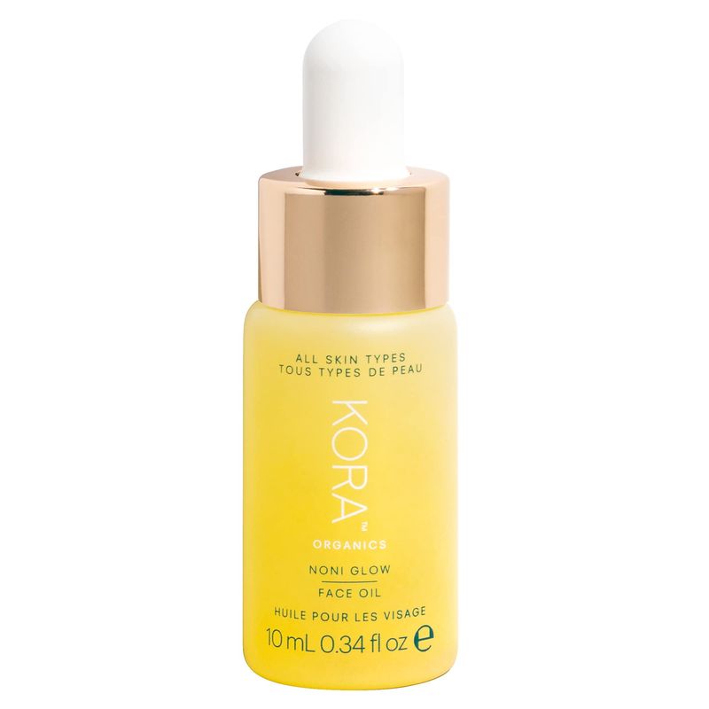 KORA Organics Noni Glow Hydrating Face Oil with Antioxidants, Nourish &amp; Illuminate, Certified Organic, Cruelty Free, 0.34 fl oz