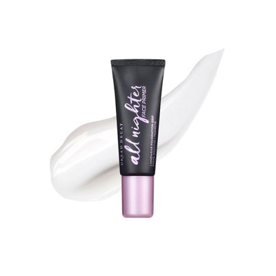 Urban Decay All Nighter Longwear Face Primer (Travel Size), Smoothing &amp; Hydrating Base for Foundation Face Makeup, Sheer &amp; Lightweight, for All Skin Types, Vegan, Cruelty-free - 0.28 fl oz