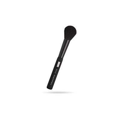 PUPA Milano Round Blusher Brush - Features A Round Tip To Perfectly Fit The Natural Curves Of The Cheek - Expertly Applies And Blends Out Blush - Ideal For Sculpting And Adds Color To The Face - 1 Pc