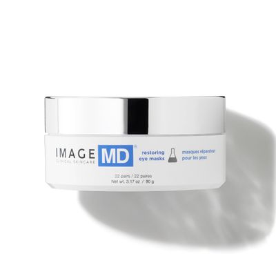 IMAGE Skincare, IMAGE MD Restoring Eye Masks, Made with Cooling Hydrogel to Rapidly Refresh, Firm, Restore, &amp; Soothe Tired Eyes, 22 Count