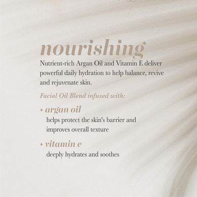 Pearlessence Argan &amp; Vitamin E Facial Oil | Powerful Hydration to Help Balance, Revive &amp; Rejuvenate Skin | Made in USA, Cruelty Free &amp; Paraben Free