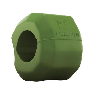 Jawzrsize Pop &#39;N Go Jaw, Face, and Neck Exerciser - Define Your Jawline, Slim and Tone Your Face, Look Younger and Healthier - Helps Reduce Stress and Cravings - Facial Exerciser (Advanced Green)