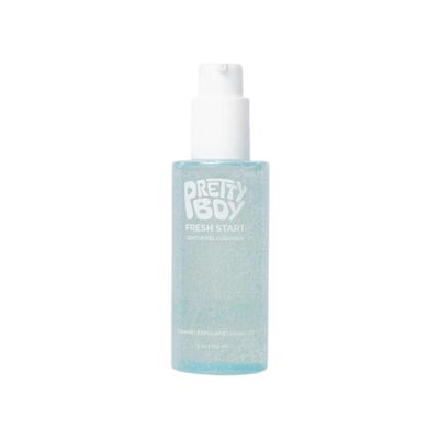 PrettyBoy Fresh Start Gentle Face Cleanser | Hydrating &amp; Exfoliating with Niacinamide, Hyaluronic Acid, and Amino Acids | Dermatologist-Approved, Sensitive Skin-Friendly, Daily Facial Wash