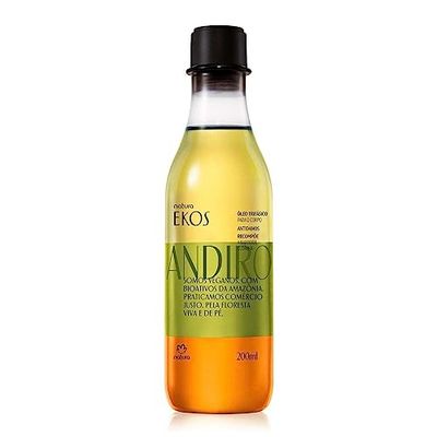 natura - Linha Ekos (Andiroba) - Oleo Trifasico Corporal 200 Ml - (Ekos (Andiroba) Collection - Tri Phase Body Oil 6.76 Fl Oz)