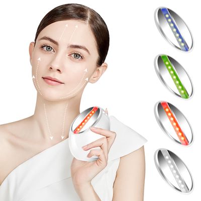 ZoGoo Facial Skin Tightening Device, 6-in-1 Facial Massager Red Light Therapy Beauty Device for Face &amp;Neck Skin Rejuvenation Lifting, Tightening, Infusing, Effective Wrinkle&amp;Puffiness Reduction