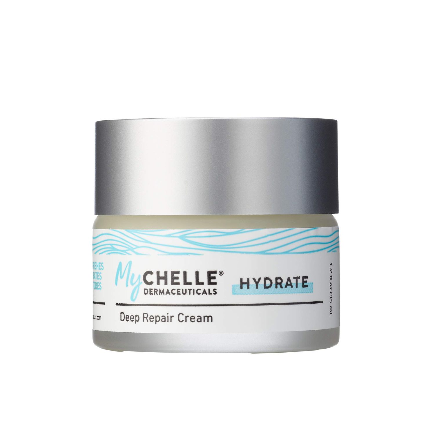 MyCHELLE Deep Repair Cream - Hydrating Face Moisturizer with Kombucha Tea and Vitamin B for Dry Skin