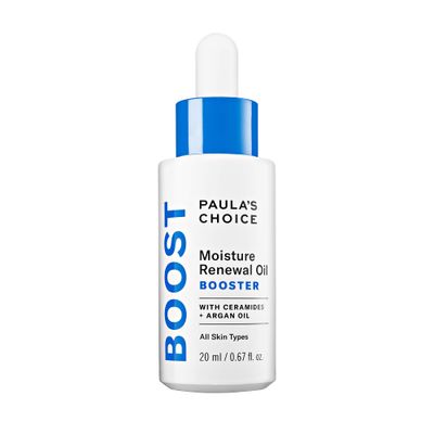 Paula&#39;s Choice BOOST Moisture Renewal Oil Booster, Ceramides &amp; Argan Oil Serum for Redness Relief, Dry Skin, 0.67 Ounce