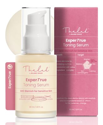 THE LAB ExperTrue Toning Soothing Skin Calming &amp; Clearing Facial Serum for Sensitive Skin, Anti-Blemish, Even Toning Korean Skincare by BLANC DOUX